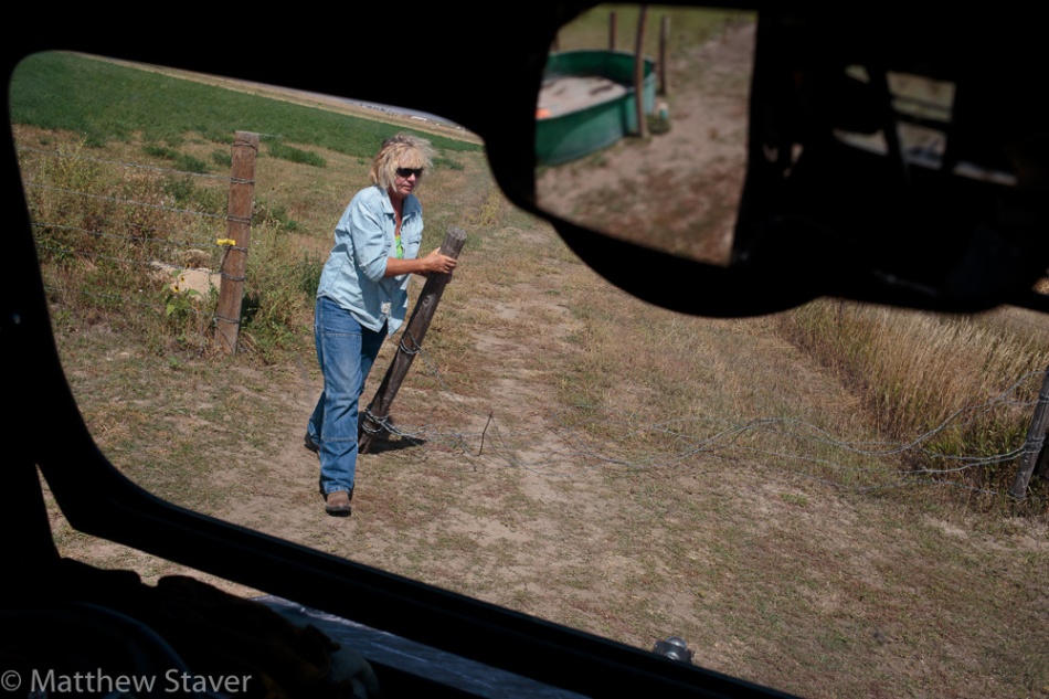 Documentary Photograph of Woman Rancher in Colorado